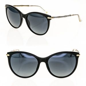 NEW Gucci Bamboo Crystal GG 3771/N/S Black Gold Sunglasses